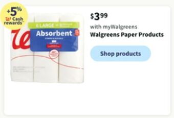 Walgreens Walgreens paper products offer