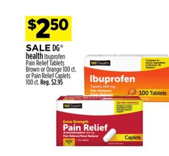 Dollar General Dg® health offer