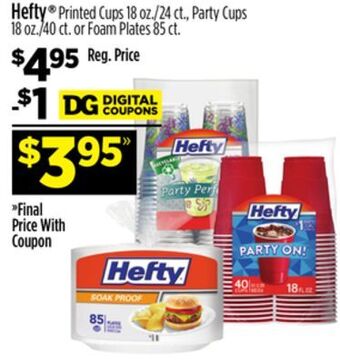 Dollar General Hefty® offer