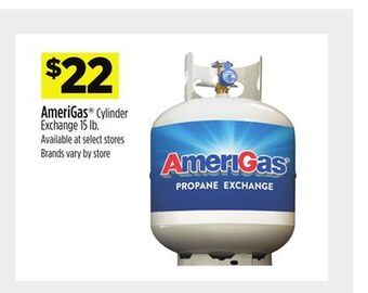 Dollar General Amerigas® cylinder exchange offer