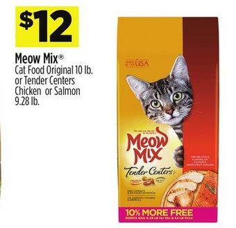 Dollar General Meow mix® offer
