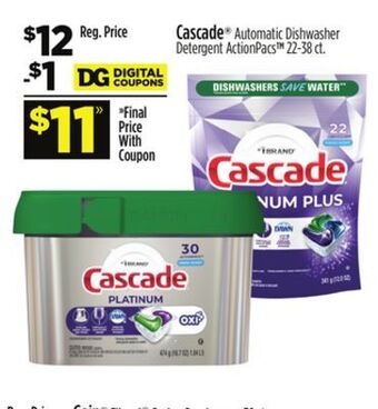 Dollar General Cascade® offer