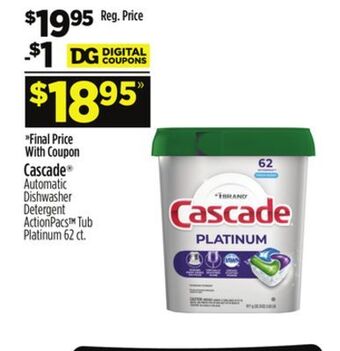 Dollar General Cascade® offer