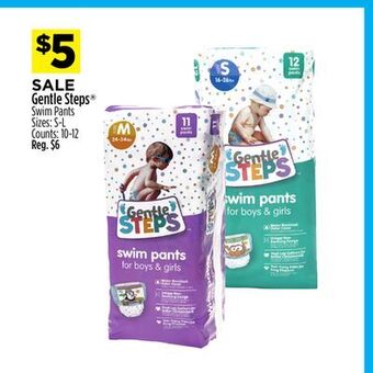 Dollar General Gentle steps® swim pants offer