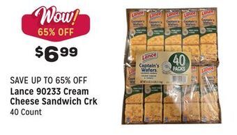 Grocery Outlet Cream cheese sandwich crk offer