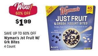 Grocery Outlet Jst fruit w/grk bites offer