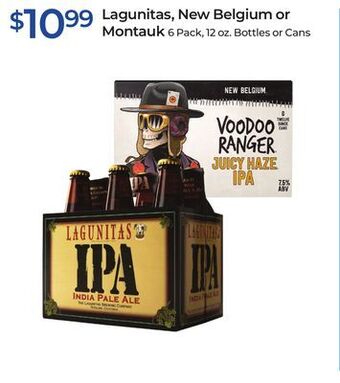 Rite Aid Lagunitas, new belgium or montauk offer
