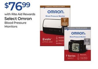 Rite Aid Select omron offer