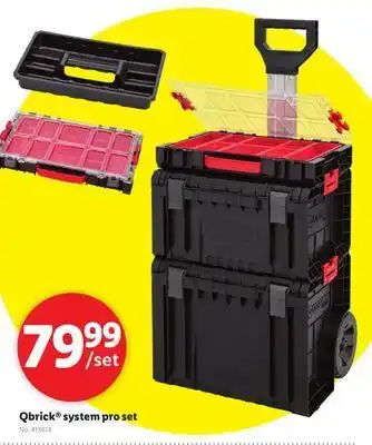 Lidl Qbrick® system pro set offer