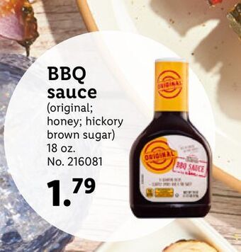 Lidl Bbq sauce offer