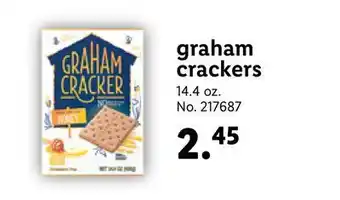 Lidl Graham crackers offer