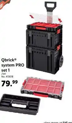 Lidl Qbrick® system pro set 1/set offer