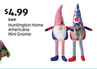Aldi Huntington home americana mini gnome offer