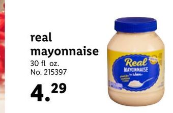 Lidl Real mayonnaise offer