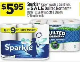 Dollar General Paper Towels And Bath Tissue offer