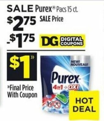 Dollar General Purex offer