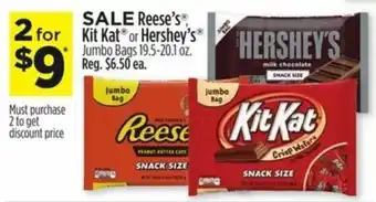 Dollar General Reese's Kitkat Hersheys offer