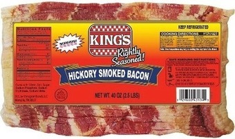 Kroger King's rightly seasoned bacon offer