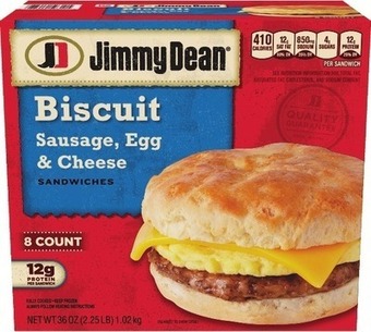 Kroger Jimmy dean breakfast sandwiches offer