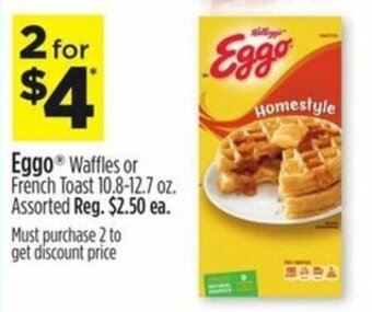 Dollar General Eggo Waffles Or French Toast offer