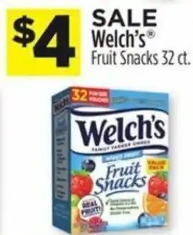 Dollar General Welch's Fruit Snacks offer