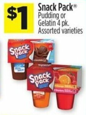 Dollar General Snack Pack offer