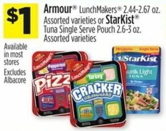 Dollar General Armour Lunchmakers offer