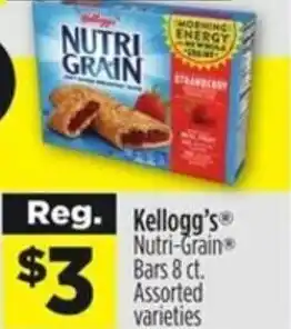Dollar General Kellogg's Nutri-Grain offer