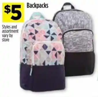 Dollar General Backpacks Styles And Assortment Vary By Store offer