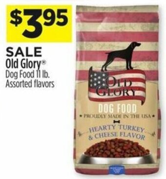 Dollar General Old Glory Dog Food offer