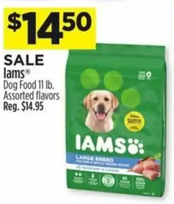 Dollar General Iams Doog Food Assorted Flavor offer