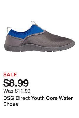 Dick's Sporting Goods Dsg direct youth core water shoes offer