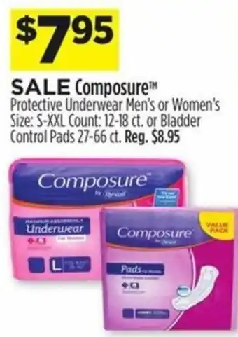 Dollar General Composure Underwear Men's Or Women's offer