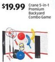 Aldi Crane 5-in-1 Premium Backyard Combo Game offer