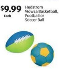 Aldi Hedstrom Wowza Basketball, Football or Soccer Ball offer
