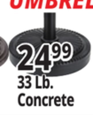 Ocean State Job Lot Concrete umbrella base, 15 offer