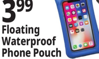 Ocean State Job Lot Techbunch universal waterproof phone pouch offer