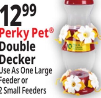 Ocean State Job Lot Perky-pet double decker hummingbird feeder offer