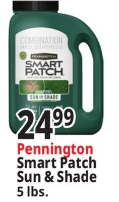 Ocean State Job Lot Pennington smart patch grass seed fertilizer mulch, 5 lbs offer