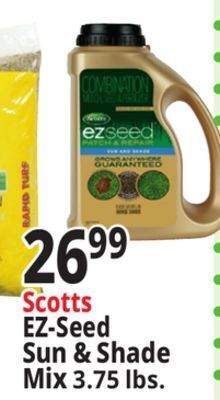 Ocean State Job Lot Scotts ez seed sun and shade patch and repair, 3.75 lbs offer