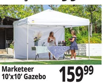 Ocean State Job Lot Marketeer 10'x10' one-touch pop-up gazebo offer