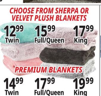 Ocean State Job Lot Blankets & throws offer