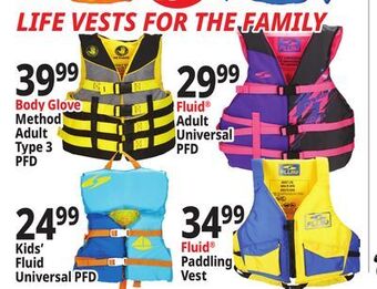 Ocean State Job Lot Life vests offer