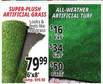 Ocean State Job Lot Artificial grass offer