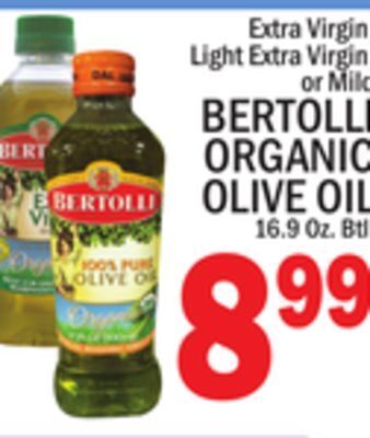 C Town Bertolli organic olive oil offer
