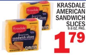 C Town Krasdale american sandwich slices offer