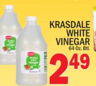 C Town Krasdale white vinegar offer