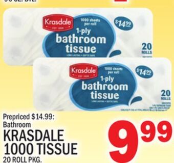 C Town Krasdale 1000 tissue offer