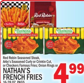 C Town Nathan's french fries offer