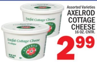 C Town Axelrod cottage cheese offer